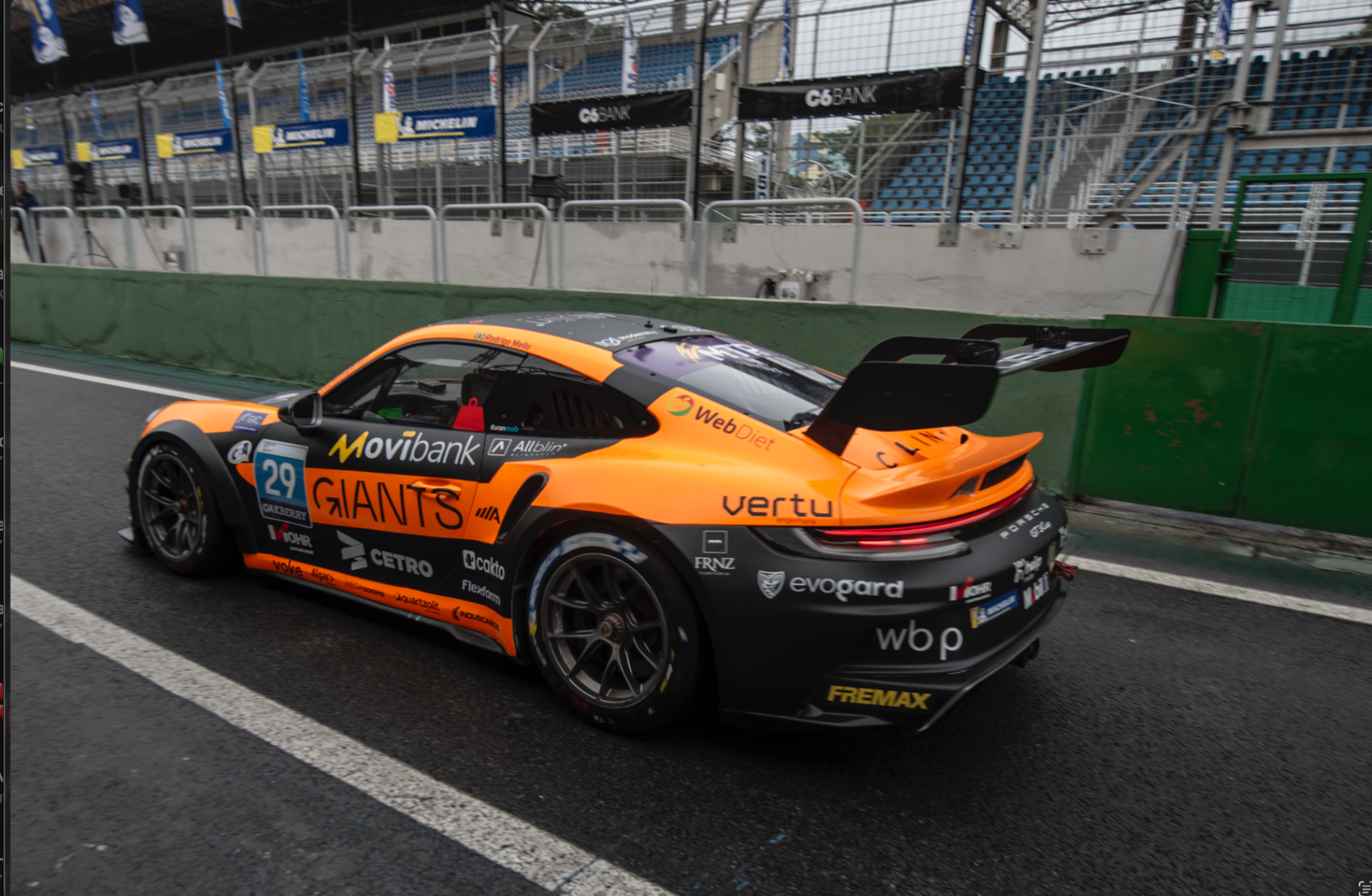 Patrocínio da Porsche Cup